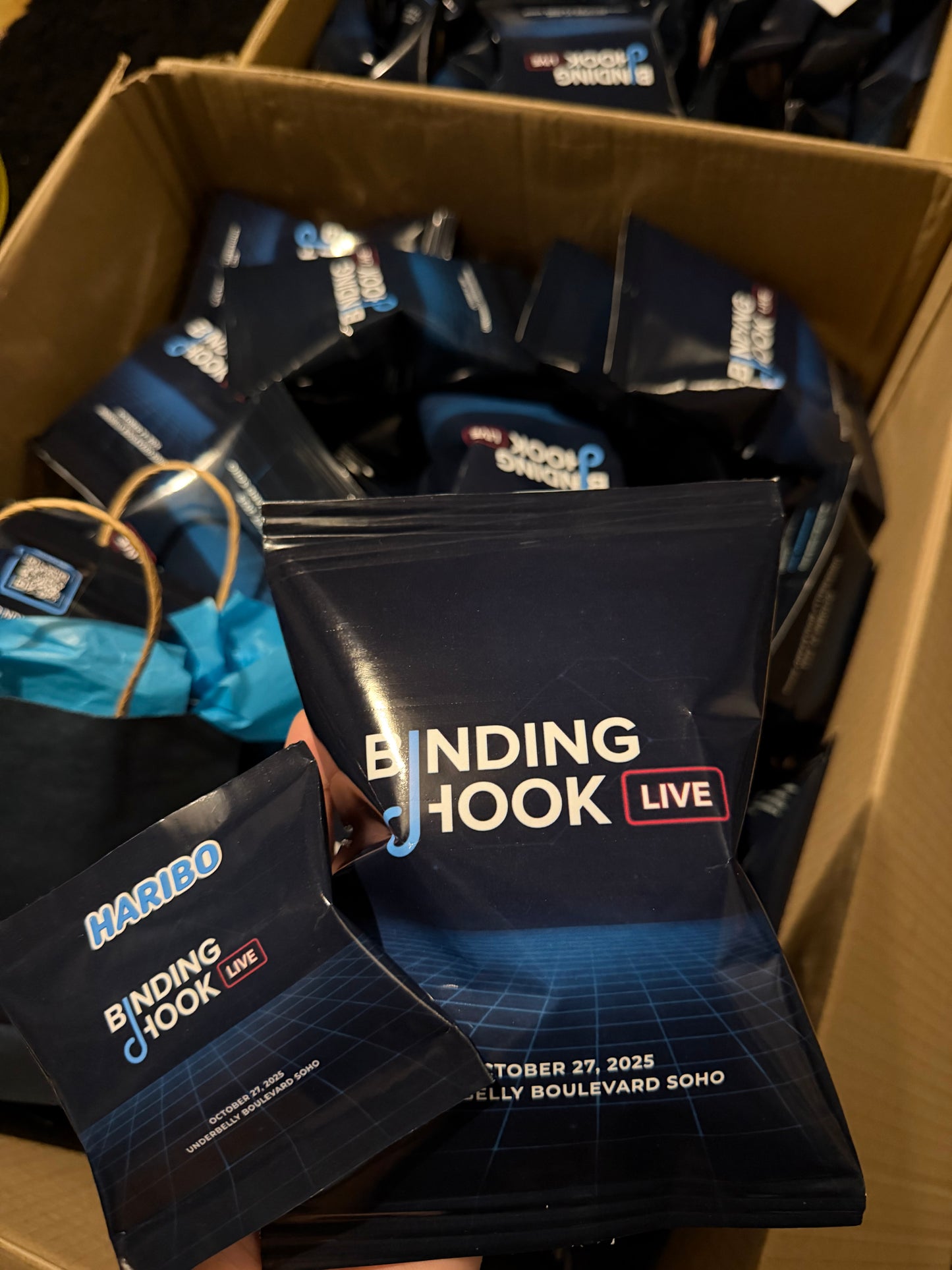 Corporate Branded Haribo Sweet Packets – Custom Logo Treats for Events, Clients & Staff Gifts