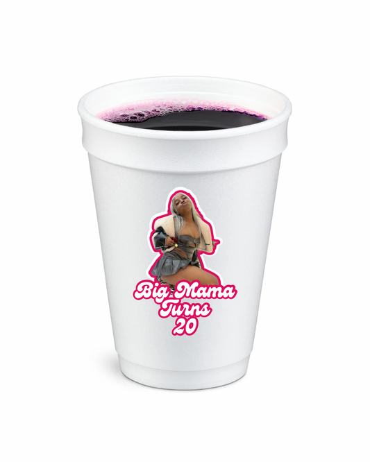 Custom American Style Foam Cups – Personalised Party Cups for Events