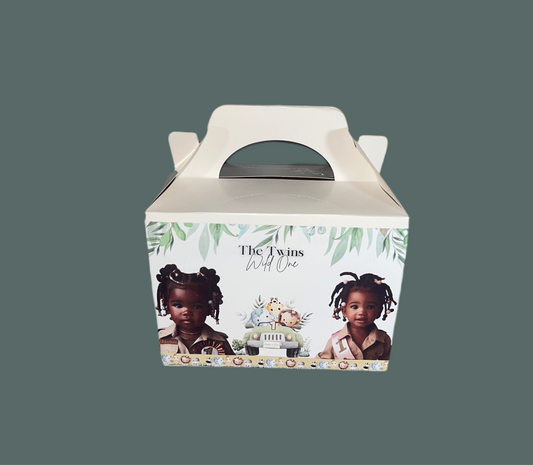 Party Box Stickers – Personalised Labels for Gift or Treat Boxes