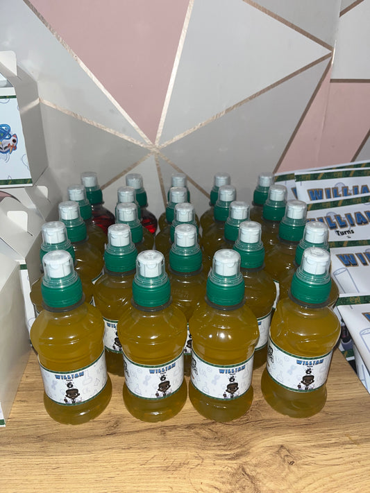 Custom Juice Drink Labels – Personalised Drink Bottle Stickers for Kids Parties, Hen Dos & Events