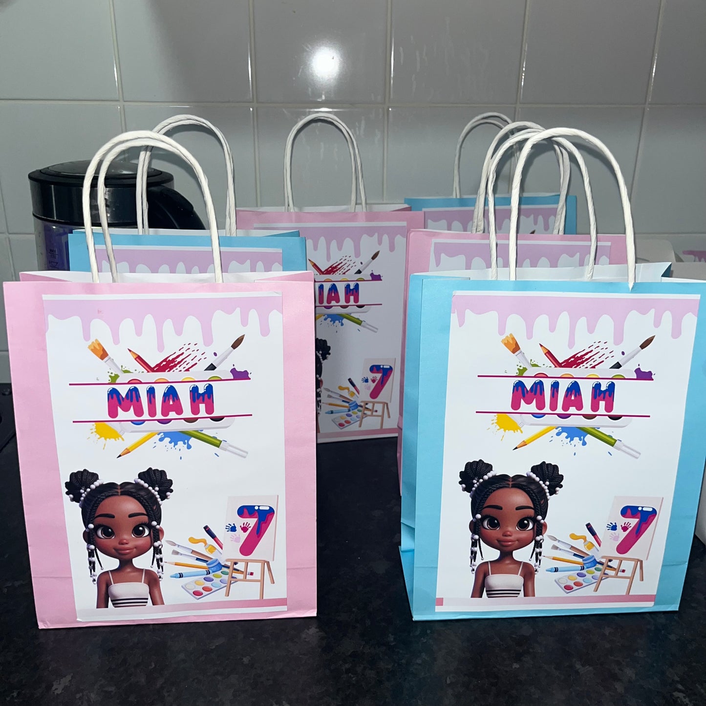Custom Paper Party Bag – Personalised Kids or Adult Favours